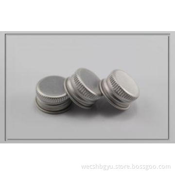 PET preforms packaging glass bottle caps with Logo embossin